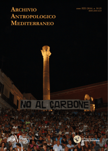 “svolta ontologica”, politica - Archivio Antropologico Mediterraneo