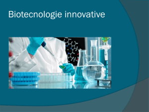Biotecnologie innovative