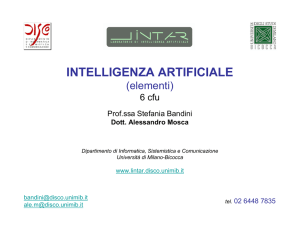 intelligenza artificiale - L.Int.Ar