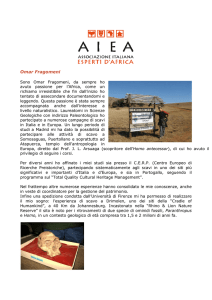 Omar Fragomeni - AIEA Associazione Italiana Esperti d`Africa