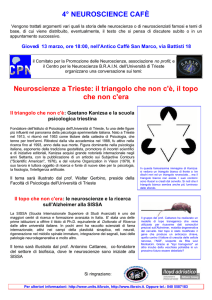 4° NEUROSCIENCE CAFÈ Neuroscienze a Trieste: il triangolo che