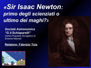 «Sir Isaac Newton: