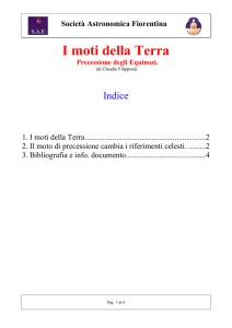 I Moti_della Terra - Società Astronomica Fiorentina (SAF) ONLUS