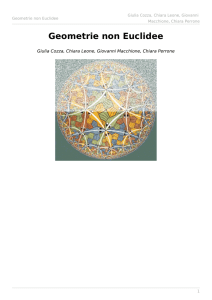 Geometrie non Euclidee - Liceo Classico G.da Fiore