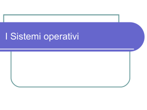 I Sistemi operativi