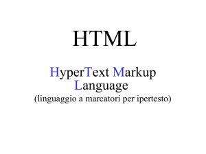 HyperText Markup Language