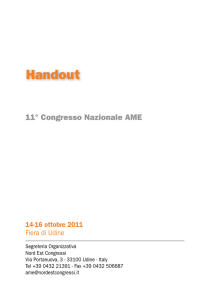 Handout - Associazione Medici Endocrinologi