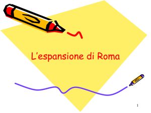L`espansione di Roma