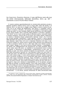 2014-03.04 V-02 TORRESI recensione CARACCIOLO