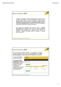 Sistema informativo APIS - consorzio apicoltori della provincia di udine