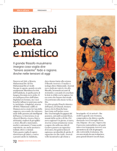 ibn arabi poeta e mistico