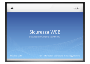 Sicurezza WEB - MaurizioMaffi.it