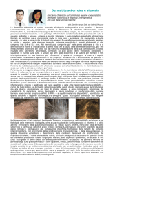 Dermatite seborroica e alopecia