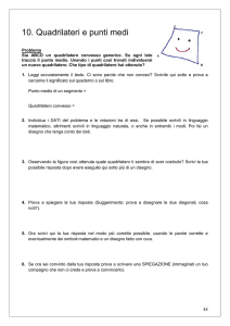 10. Quadrilateri e punti medi - Liceo Scientifico G. Marinelli