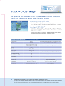 1-DAY ACUVUE® TruEye - Johnson and Johnson Vision Care