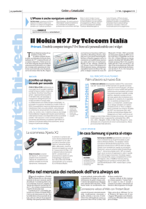 Il Nokia N97 by Telecom Italia