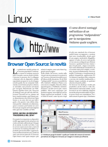 Browser Open Source: le novità