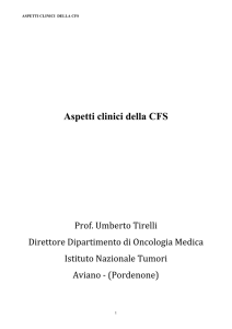 Aspetti clinici - associazionecfs.it