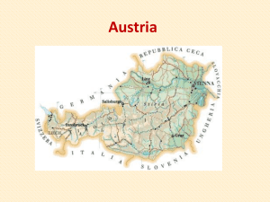 L`Austria, la Svizzera e il Liechtenstein