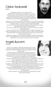 Cristian Taraborrelli Angela Buscemi