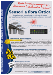 Sensori a fibra Ottica