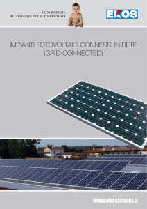 impianti fotovoltaici connessi in rete (grid