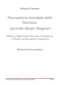 Percussione Ascoltata dello Stomaco, secondo Sergio Stagnaro
