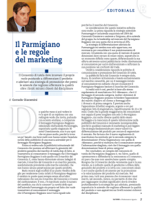 Il Parmigiano e le regole del marketing