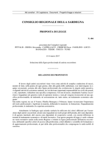 PL N. 404 - Consiglio Regionale della Sardegna