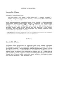 La sconfitta di Canne - Liceo Scientifico "LB Alberti"