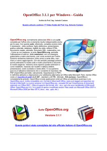 OpenOffice 3 - Istituto Majorana