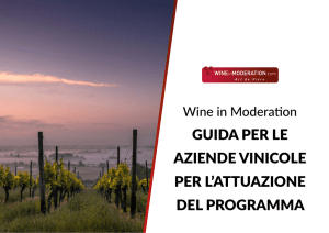guida per le aziende vinicole per l`attuazione del programma