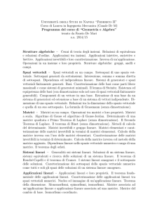 Universit`a degli Studi di Napoli “Federico II” Corso
