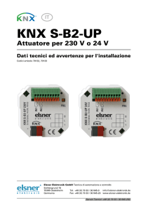 KNX S-B2-UP - Elsner Elektronik