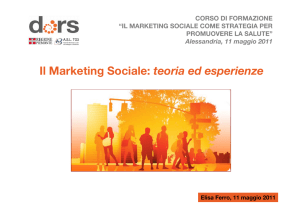Il Marketing Sociale