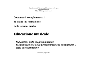 Educazione musicale