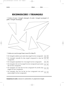 riconoscere i triangoli - Campus