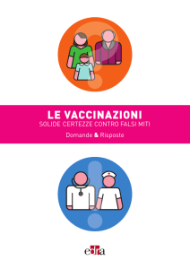 le vaccinazioni