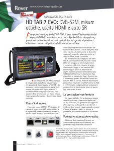 ROVER HD TAB 7 EVO Sistemi Integrati Tv Digitale