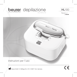 depilazione - Beurer medical