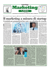ItaliaOggi_”Il marketing a misura di startup”