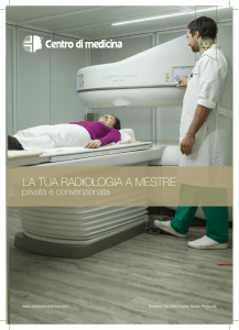 Nuovo pieghevole Radiologia, Centro di Medicina Mestre