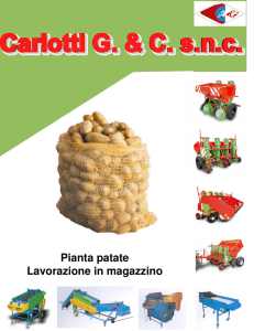 Pianta patate - CARLOTTI G. e C. Snc