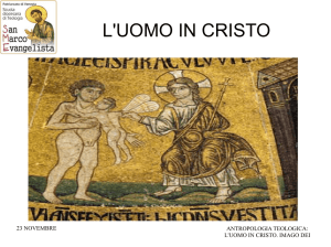 L`UOMO IN CRISTO - Patriarcato di Venezia