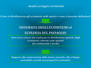 Analisi ecologica territoriale