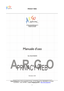 privacy web - Argo Software