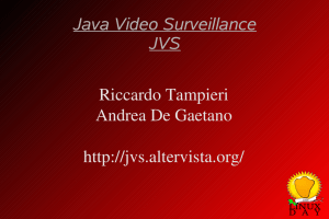 Java Video Surveillance JVS