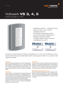 Voltwerk VS 3, 4, 5 - Bosch Solar Energy