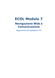 ECDL Modulo 7