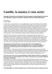 Azione - Settimanale di Migros Ticino Camille, la musica è cosa seria!